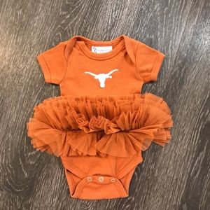 Two Feet Ahead NCAA College Newborn Infant Football Bodysuit Creeper
